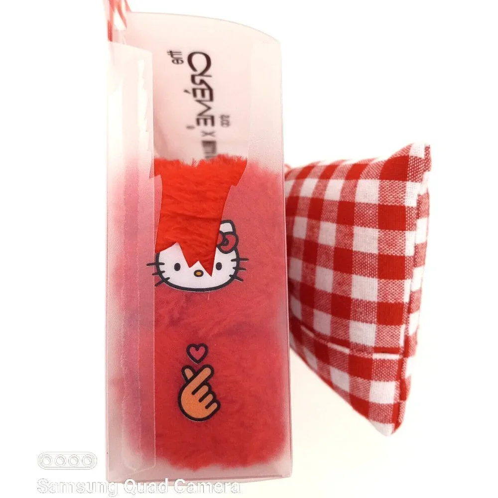 The Creme Shop x Hello Kitty Limited Edition Red and White Gingham Spa Headband